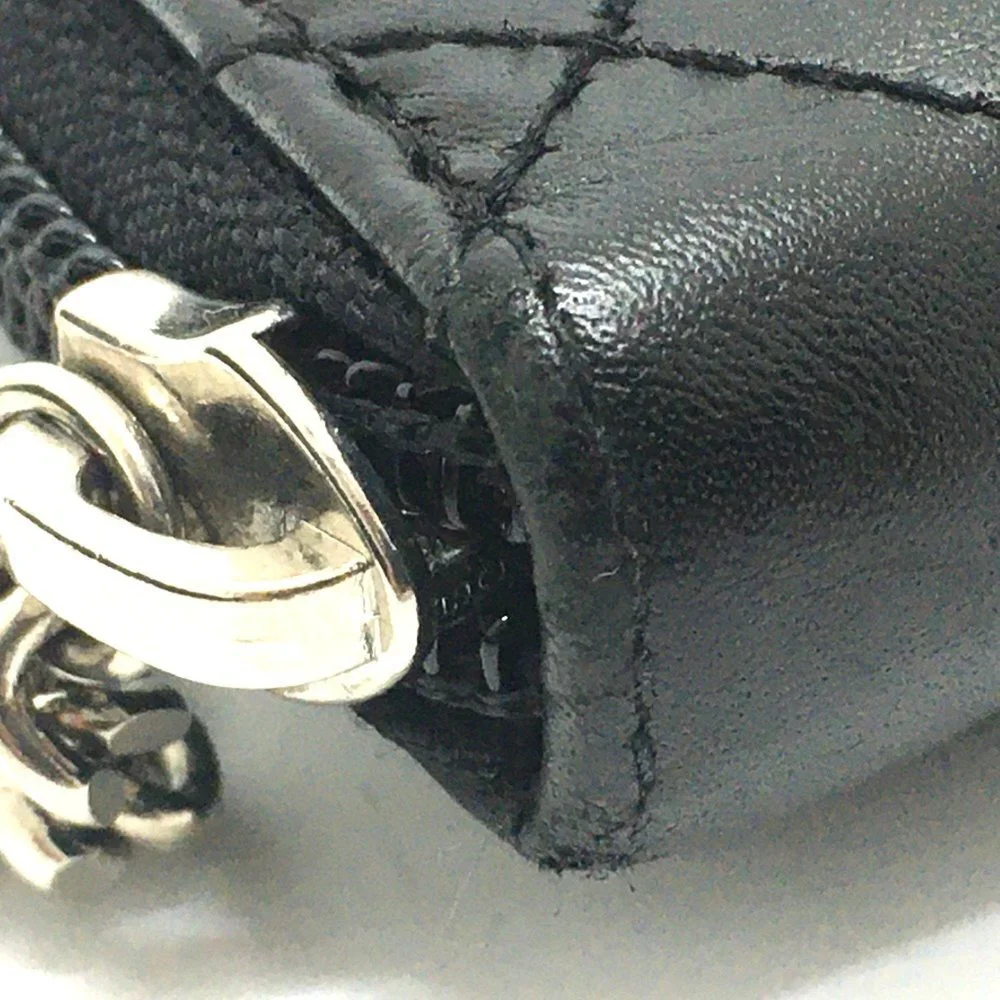 CHANEL Authentic Black Wallet